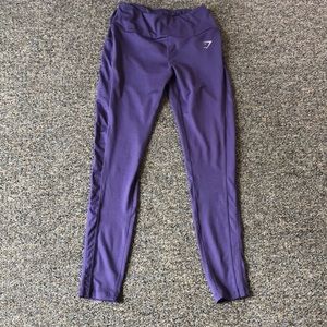 Gymshark purple legging with pocket